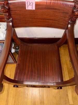 Sale Photo Thumbnail #549: P9-Beautiful Carved Chair