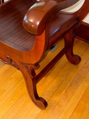 Sale Photo Thumbnail #547: P9-Beautiful Carved Chair