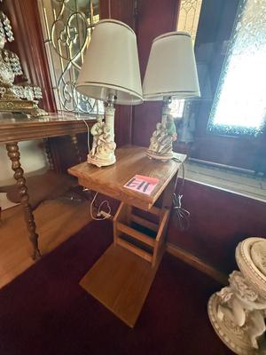 Sale Photo Thumbnail #599: E11-Table and Lamps