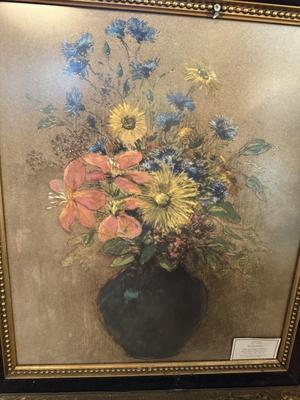 Sale Photo Thumbnail #609: E9-Framed Wildflowers Art

29 inches tall
25 1/2 inches wide