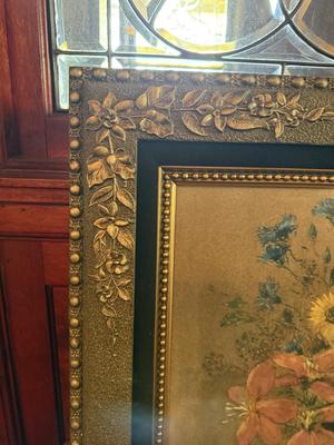Sale Photo Thumbnail #608: E9-Framed Wildflowers Art

29 inches tall
25 1/2 inches wide