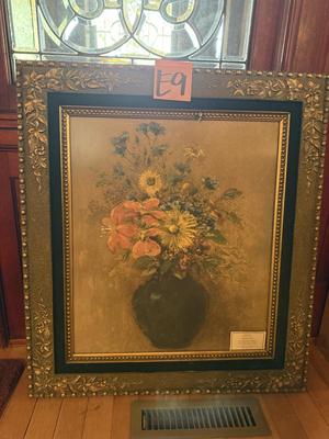 Sale Photo Thumbnail #606: E9-Framed Wildflowers Art

29 inches tall
25 1/2 inches wide