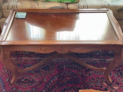 Sale Photo Thumbnail #656: M95-Coffee Table

Beautiful piece!! top lifts off to place doily or cloth or items between