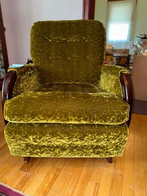 Sale Photo Thumbnail #676: M91-Gorgeous Rocking Chair