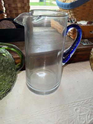 Sale Photo Thumbnail #915: M32-Glass pitchers X 3