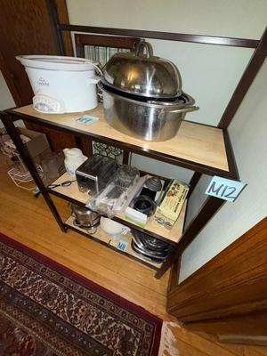 Sale Photo Thumbnail #991: M12-Bakers Rack only

63 1/2 inches tall
36 1/2 inches wide
16 1/2 inches deep