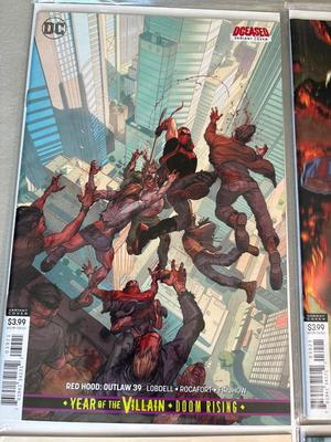Dceased, Red Hood, Wonder Woman, Joker