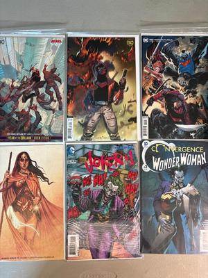 Dceased, Red Hood, Wonder Woman, Joker