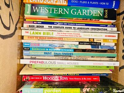 SEVERAL HOW TO BOOKS ON GARDENING, LANDSCAPE AND MORE