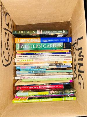 SEVERAL HOW TO BOOKS ON GARDENING, LANDSCAPE AND MORE
