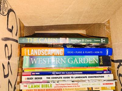 SEVERAL HOW TO BOOKS ON GARDENING, LANDSCAPE AND MORE