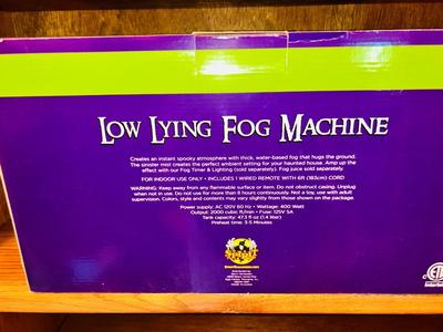 FOG MACHINE WITH FOG JUICE JUST IN TIME FOR HALLOWEEN