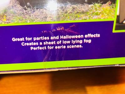 FOG MACHINE WITH FOG JUICE JUST IN TIME FOR HALLOWEEN