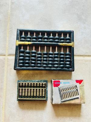 CHINESE ABACUS CALCULATORS