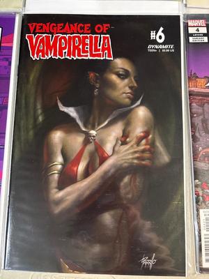 Red Sonja, Strange Academy, Queen of black Coast, Vampironica, Vampirella, Morbins