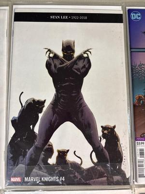New Mutants, Marvel Knights, Harley Quinn, Alpha Flight, Spider-man, Moon Knight