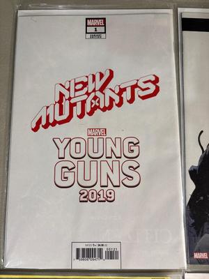 New Mutants, Marvel Knights, Harley Quinn, Alpha Flight, Spider-man, Moon Knight