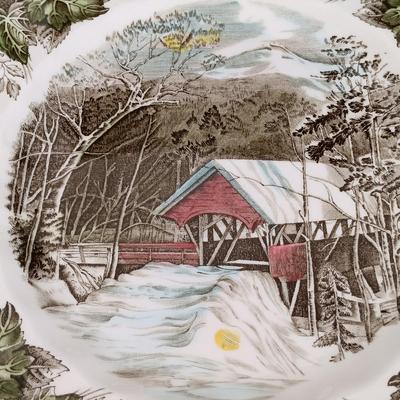 LOT 111: Johnson Bros. The Friendly Village Tea Cups, Dinner Plates, Bowls & More