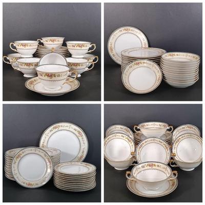 LOT 113: Meito V2144 Handpainted China