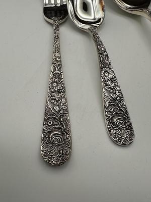 Godinger "Old Bouquet" Silver Plated Flatware Set