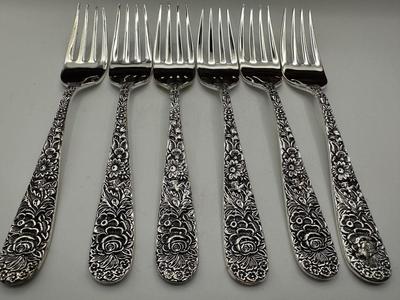 Godinger "Old Bouquet" Silver Plated Flatware Set
