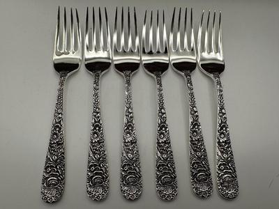 Godinger "Old Bouquet" Silver Plated Flatware Set