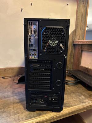 GAMING COMPUTER W/WIN 10, GAMING CHAIR, GEAR HEAD SPEAKERS, MOUSE AND KEYBOARD
