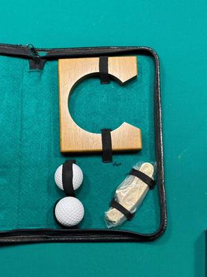 GOLF PUTTING EXECUTIVE TRAVEL SET