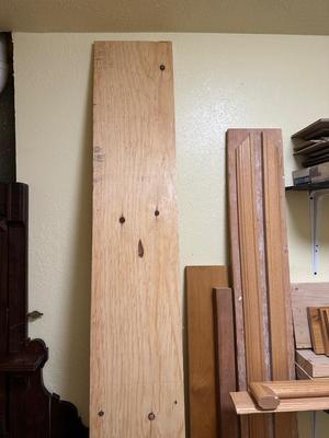 LARGE AMOUNT OF LUMBER AND SCRAP LUMBER