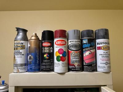 PAINT, PAINT AND MORE PAINT