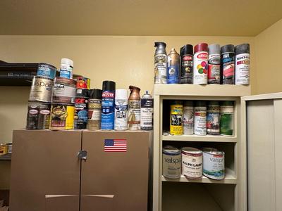 PAINT, PAINT AND MORE PAINT