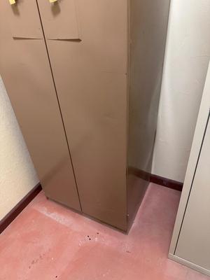 2 METAL STORAGE CABINETS