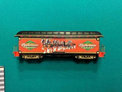 "BUDWEISER CLYDESDALES CAR", TRAIN TRACK AND MORE