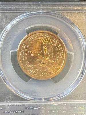PCGS CERTIFIED 2000-P MS67 SACAGAWEA DOLLAR AS PICTURED.