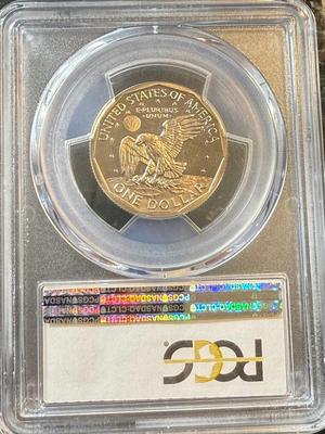 PCGS CERTIFIED 1980-S PROOF70 DEEP CAMEO SBA DOLLAR AS PICTURED.