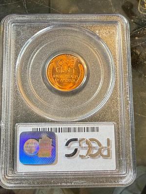 PCGS CERTIFIED 1944-P MS66 RED LINCOLN CENT AS PICTURED.