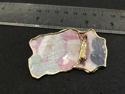 Stained Glass Brooch