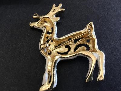 Rudolph Reindeer Brooch