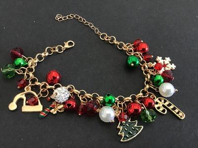 Holiday Bell Charm Bracelet