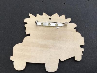 Holiday Truck Brooch