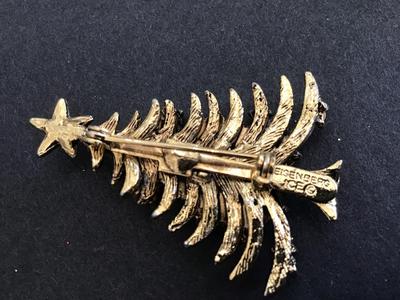 Eisenberg Ice Brooch Christmas Tree Brooch