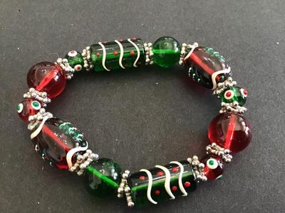 Glass Beaded Bracelet