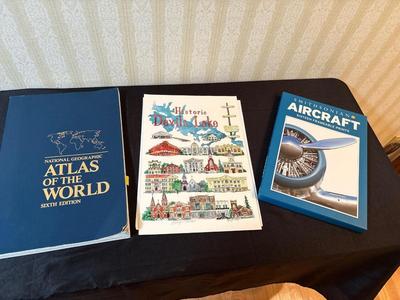Large atlas and pictures