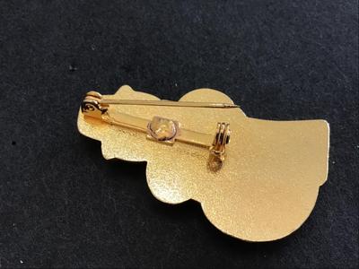 Golden Frosty Pin