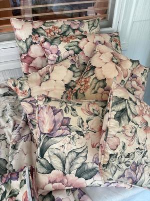 Linens and patio pillows