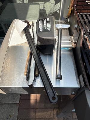Weber grill with cover