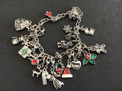 Christmas Charm Bracelet