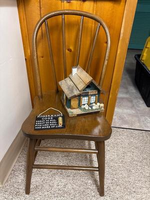 Vintage chair, decor
