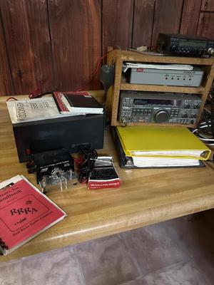 Ham radio equipment