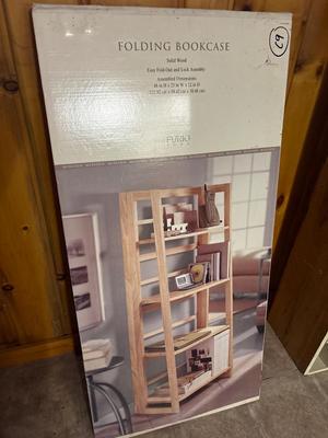 Folding bookcase new inbox